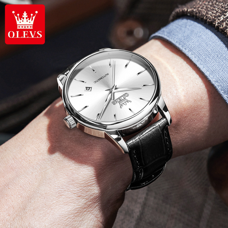 Swiss Genuine Labor ­ Men's Log Series Watch Fully Automatic Mechanical Watch Waterproof Luminous Men's Diving Watch