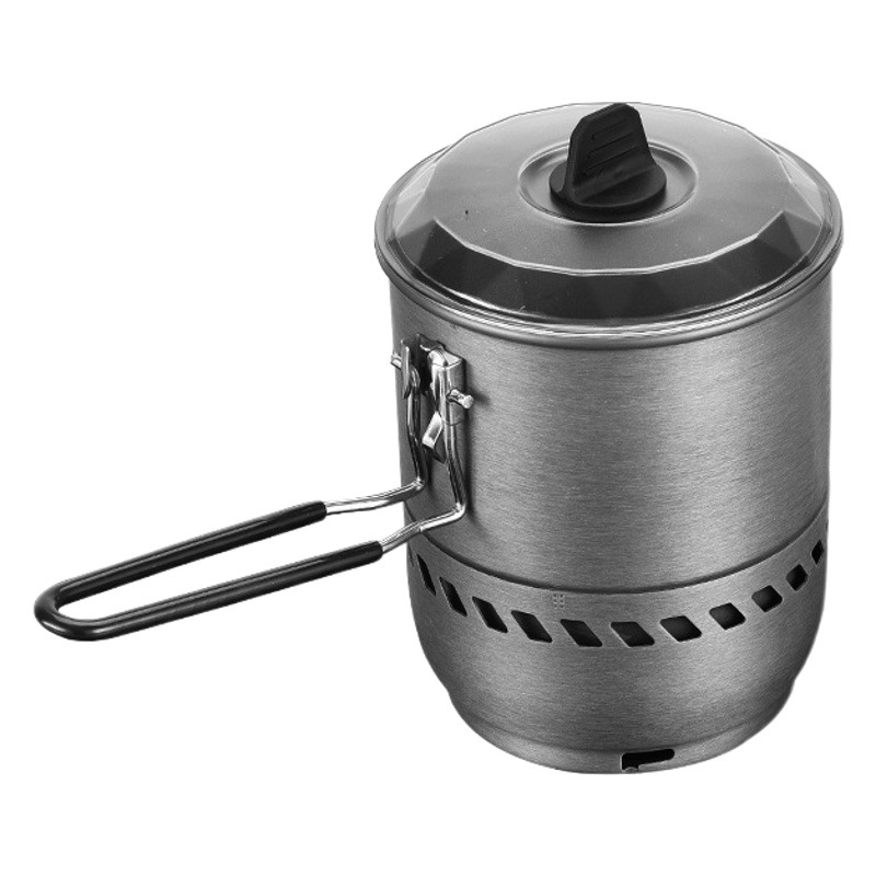 Bulin integrado al aire libre estufa olla camping cocina al aire libre gas portátil reactor estufa al aire libre