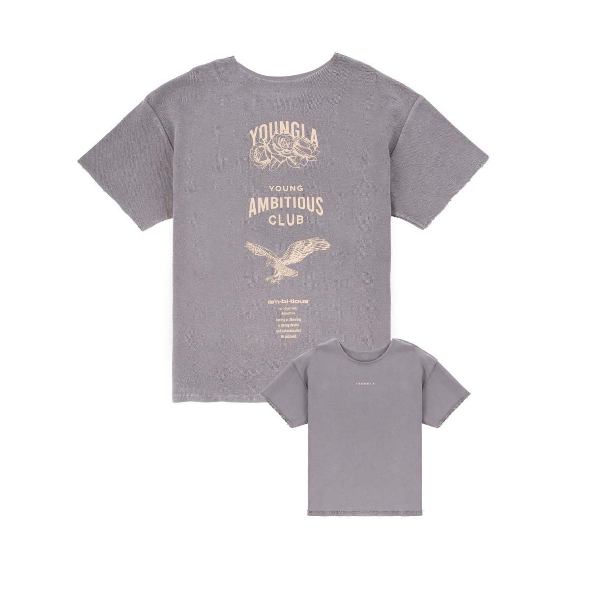 YOUNGLA Camiseta de gran tamaño para hombre, tela de felpa con estampado de felpa, deportes, fitness, moda de manga corta, ropa deportiva casual