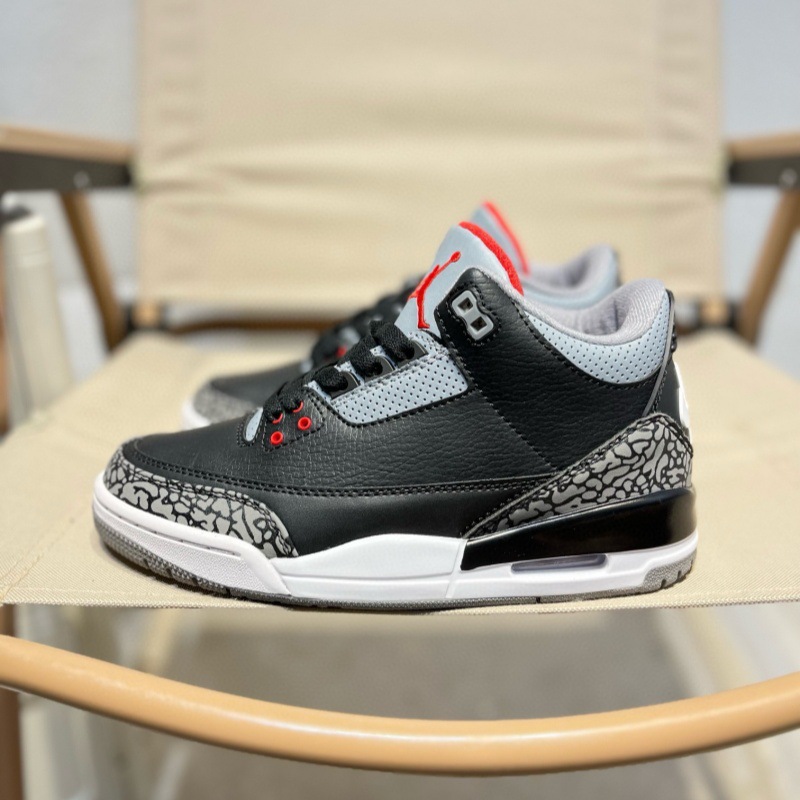 Zapatos de baloncesto transfronterizos aj3 Zhongbang retro zapatos casuales zapatos de baloncesto antideslizantes para hombres y mujeres zapatos de carrera transpirables image 4