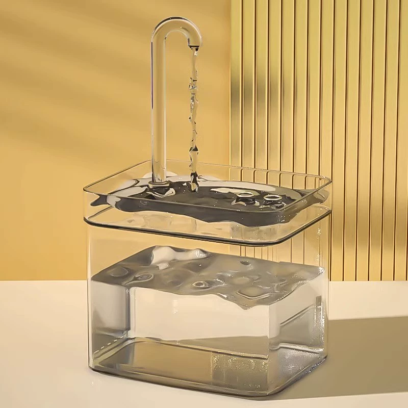 Кошка-питомец, автоматический водопод dispensing, умная мобильная нагреватель воды для кошек, собак, миска для воды чёрная мифическая принадлежность питомца