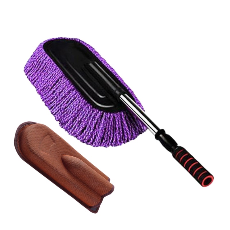 보라색 대형 브러시 [접이식] + 브러시 상자