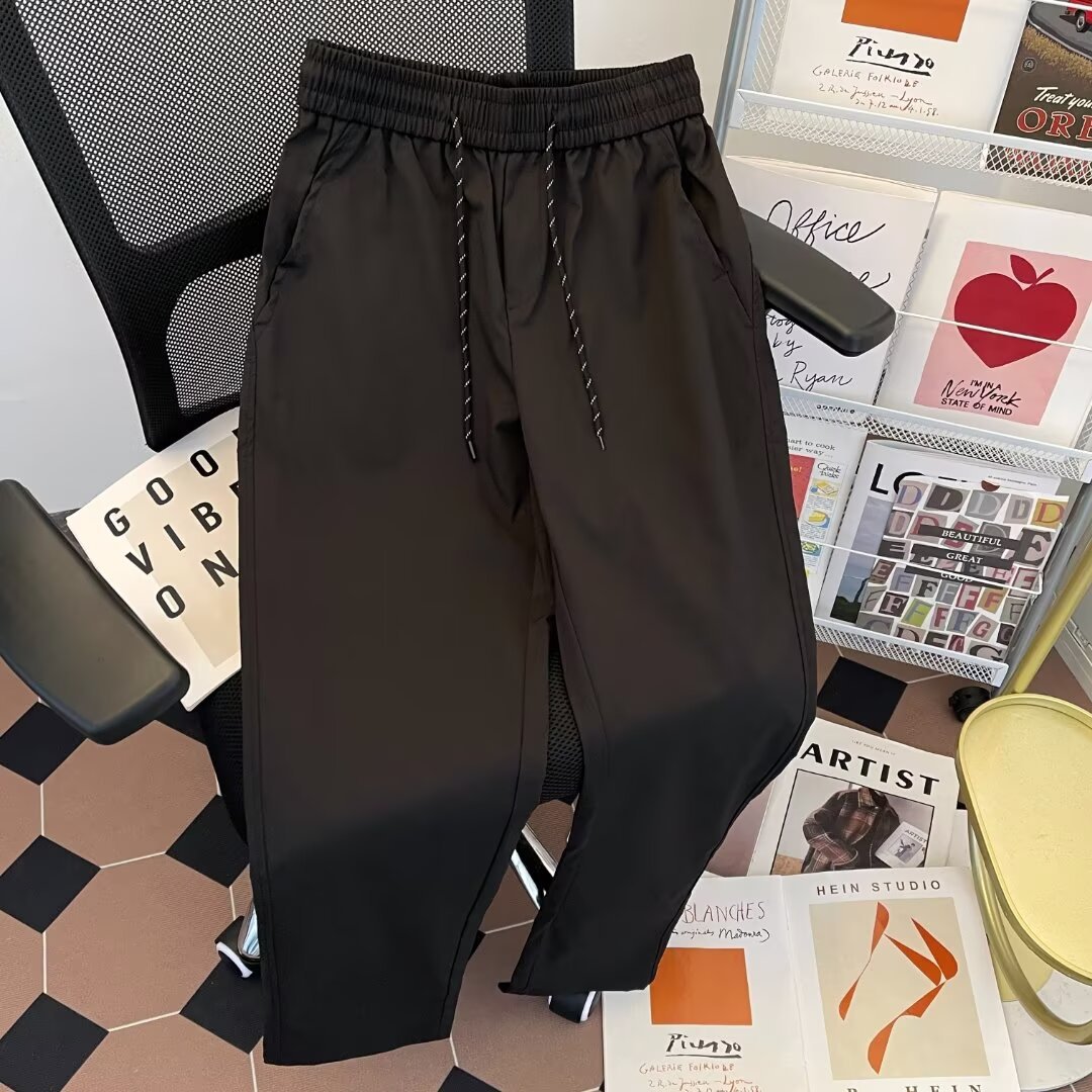 American Retro Casual Pants Men's Spring and Autumn Fashion Brand Travel Wear Straight Pants Outdoor Hiking Climber Pants Trendy