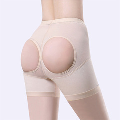 Seamless butt-lifting pants, butt-revealing, powerful butt-rising pants, peach buttocks, three-dimensional hollow, belly-shrinking, butt-lifting, anti-exposure safety pants