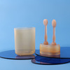 Children's oral hygienic silica gel toothbrush, brush soft-bristled