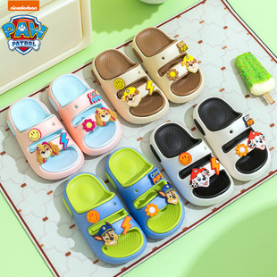 Paw Patrol Summer 2025 New Children's Slippers Non-Slip Baby Toddler Croc Shoes Boys and Girls Beach Sandals