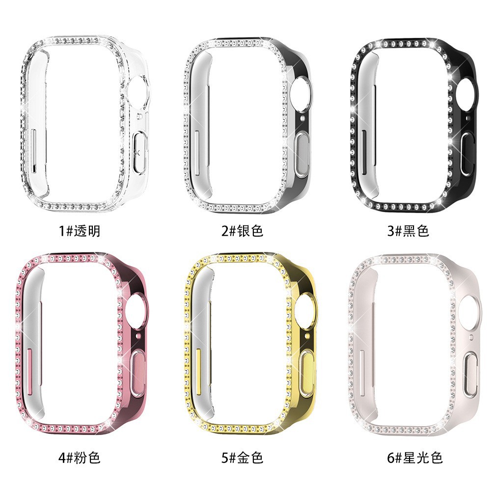 Suitable for huawei Watch Fit3 single diamond watch case, HUAWEI diamond-encrusted hollowed-out watch protective case fit4 hard undefined