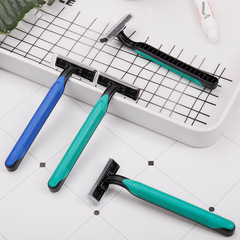 Manual shaver for men and women, leg hair armpit hair pubic hair shaver, disposable hotel men's razor hair removal knife