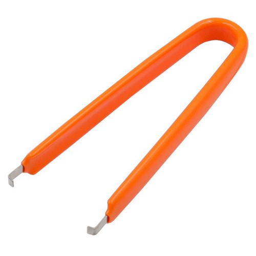 Direct plug-in embedded simple U-shaped IC puller IC clip welding screwdriver chip component clip extraction tweezers