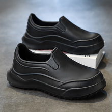 厨师鞋四季厨房专用工作鞋酒店穿防水防滑防油软底轻便劳保鞋批发