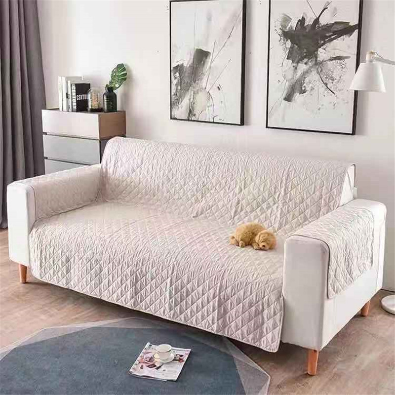 Casual Solid Color Polyester Sofa Covers Artificial Decorations display picture 2