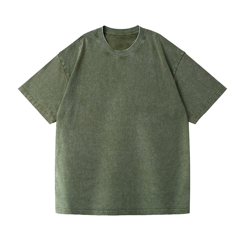 Хлопковая футболка унисекс, свободный крой, принт снежинка, 230 г стиль «washed vintage»
