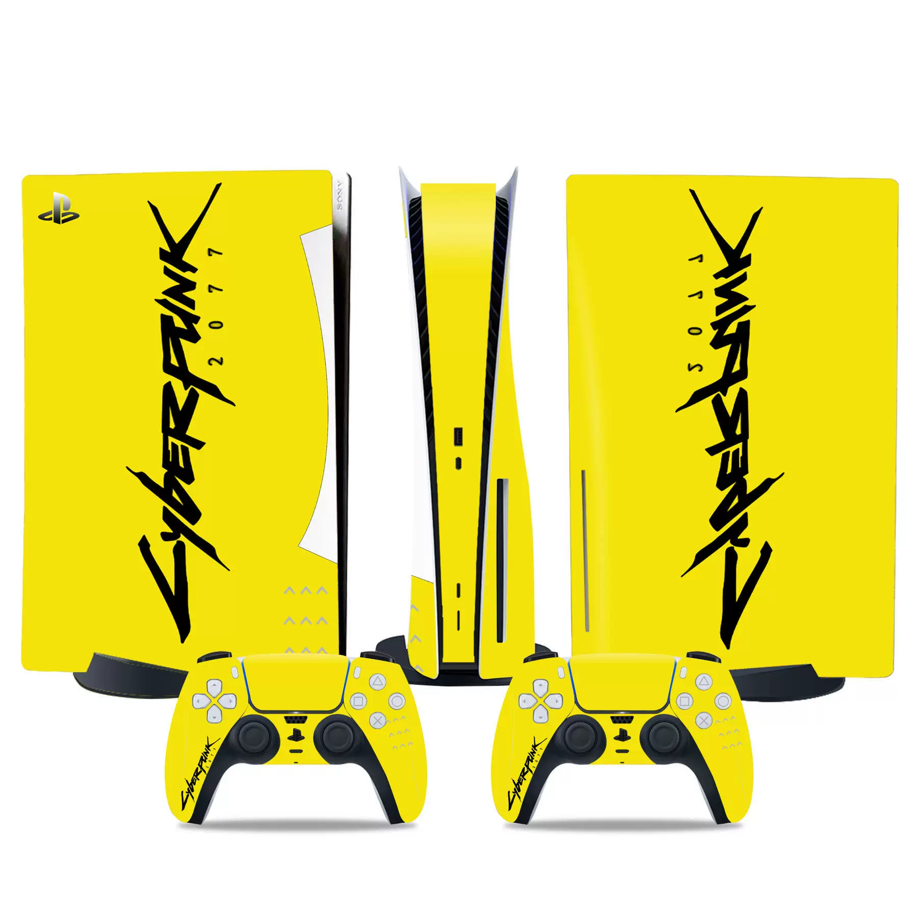PS5 console skin, optical drive version, colorful vinyl film, removable adhesive