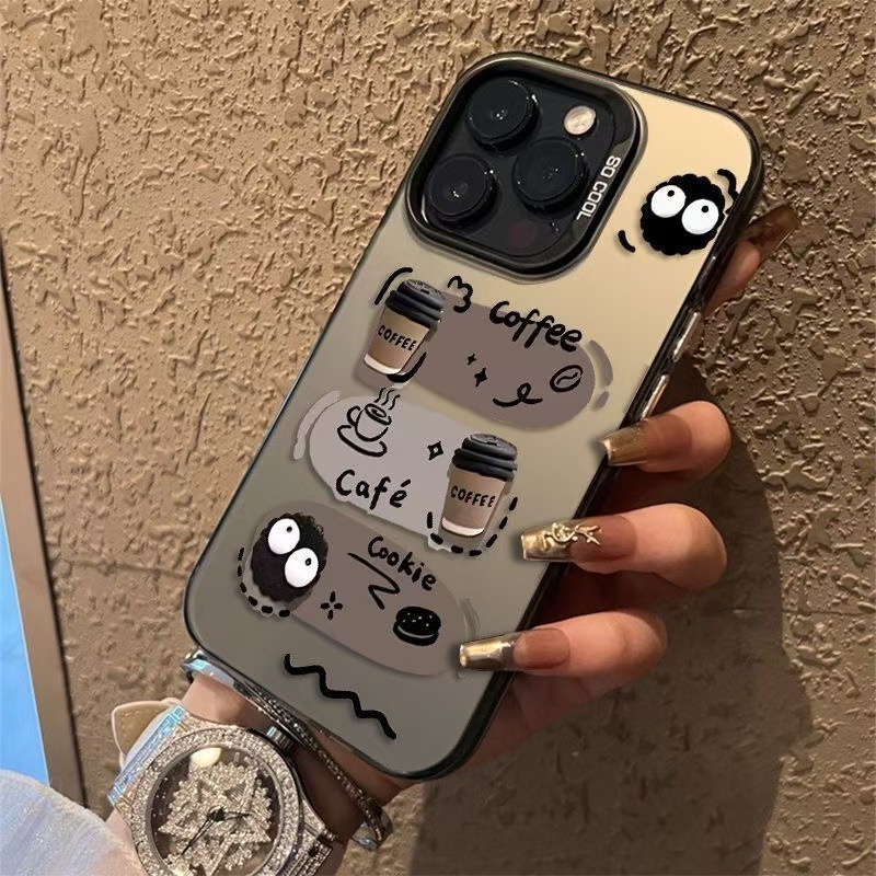 Nuevo estilo europeo y americano para iPhone 16 funda para teléfono móvil Apple 15promax/14 a prueba de caídas 13pro12 briquetas 11