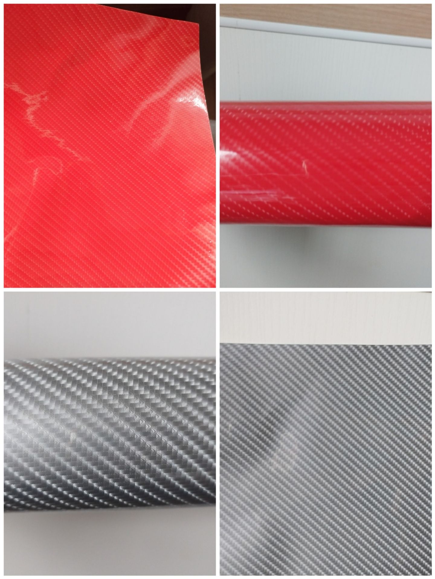 Cross-Border Wholesale 5D High-Gloss Black Carbon Fiber Modified Interior Car Color-Changing Film Electric Vehicle Motorcycle Paint Surface Car Sticker