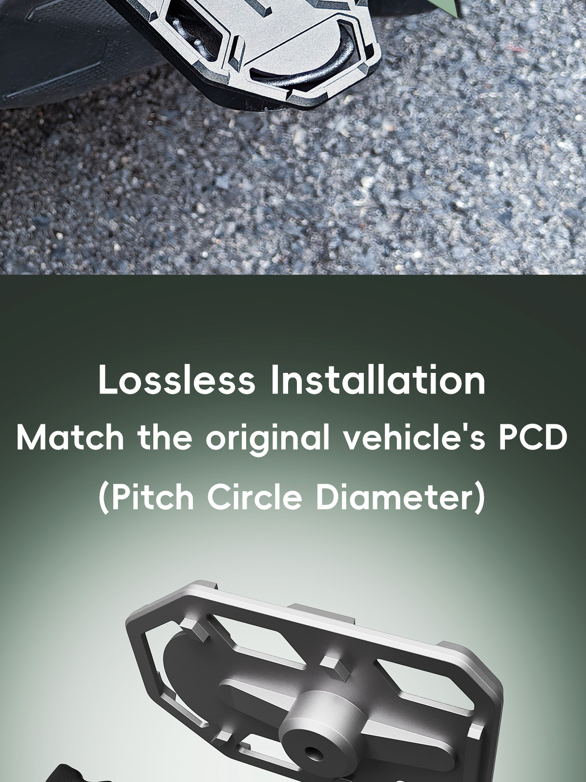 Suitable for Zontes 368g Motorcycle Modified Off-Road Anti-Slip Foot Pedals, Rear Footrests, Passenger Footrest Accessories