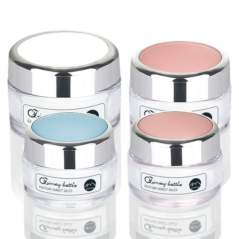 现货ps塑料罐15G试用装瓶25G 40G眼霜膏霜罐50g旋盖面霜小瓶子