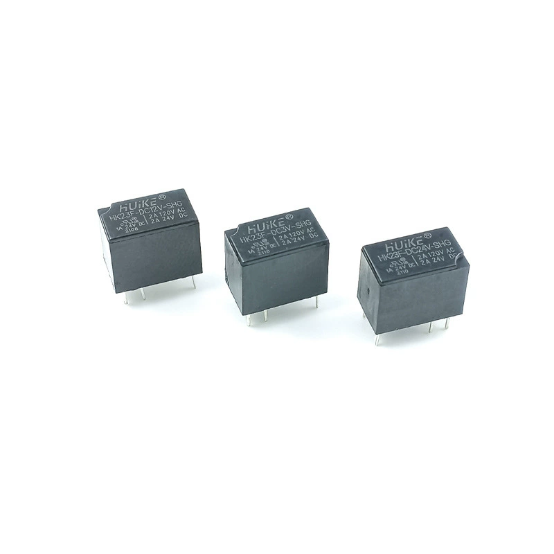 Оригинальное сигнальное реле Huike HK23F-DC5V-SHG HK23F-DC12V-SHG набор переходный 6-контактное 2A