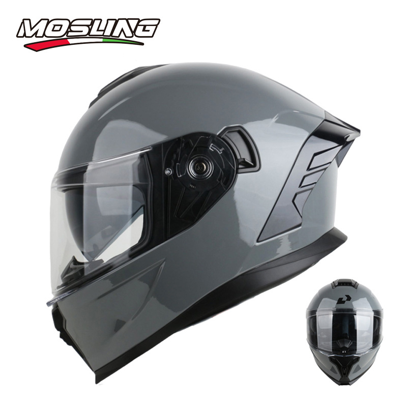 Fábrica de origen [DOT] Casco de motocicleta Jarrie Motor Co-Family Race Locomotora Casco completo cuatro temporadas para parejas generales