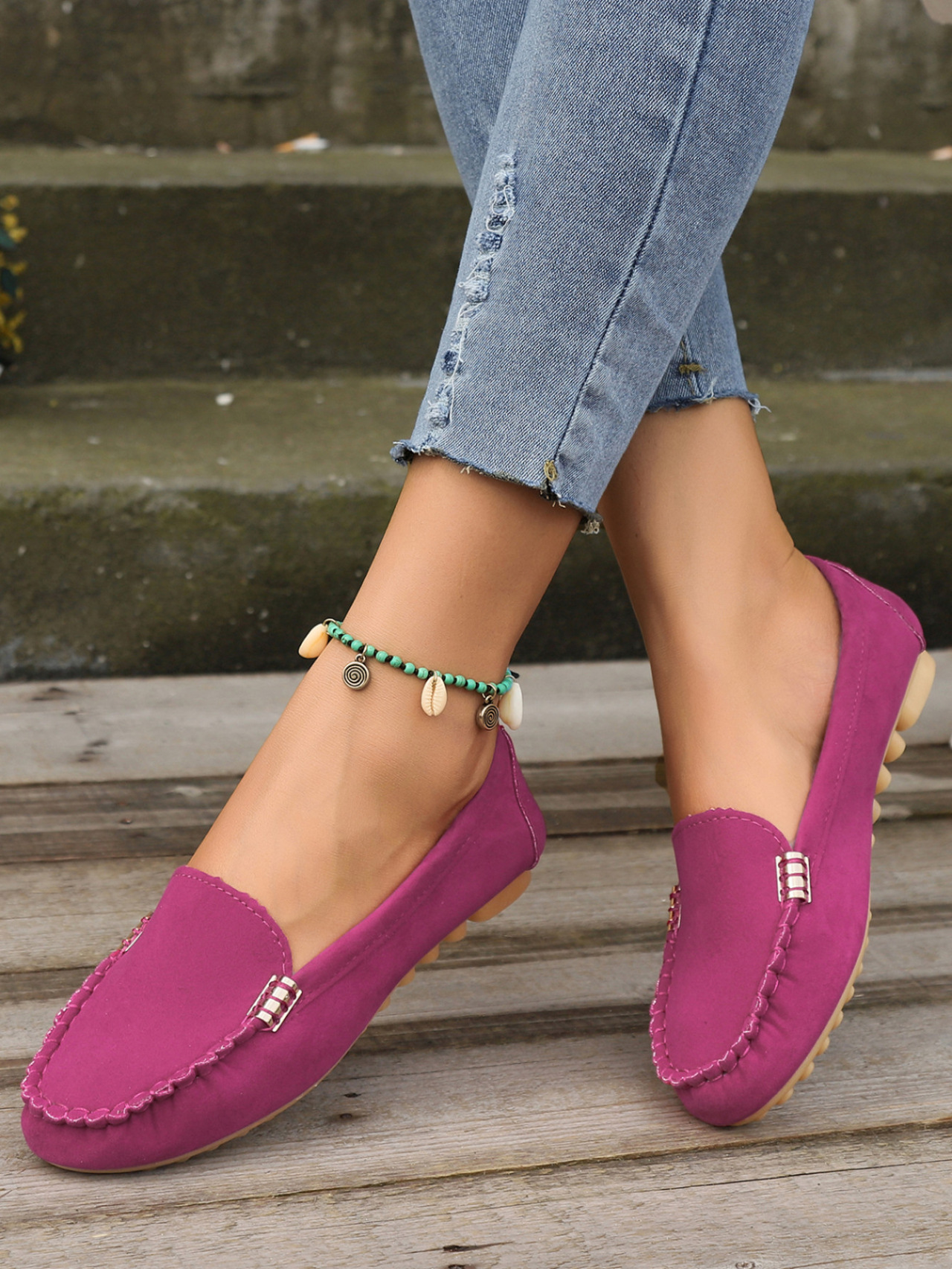 Cross-border Year-round In-stock Flat Shallow Casual Women's New Spring And Autumn Models, Large Size Lightweight Work_vogvips.com