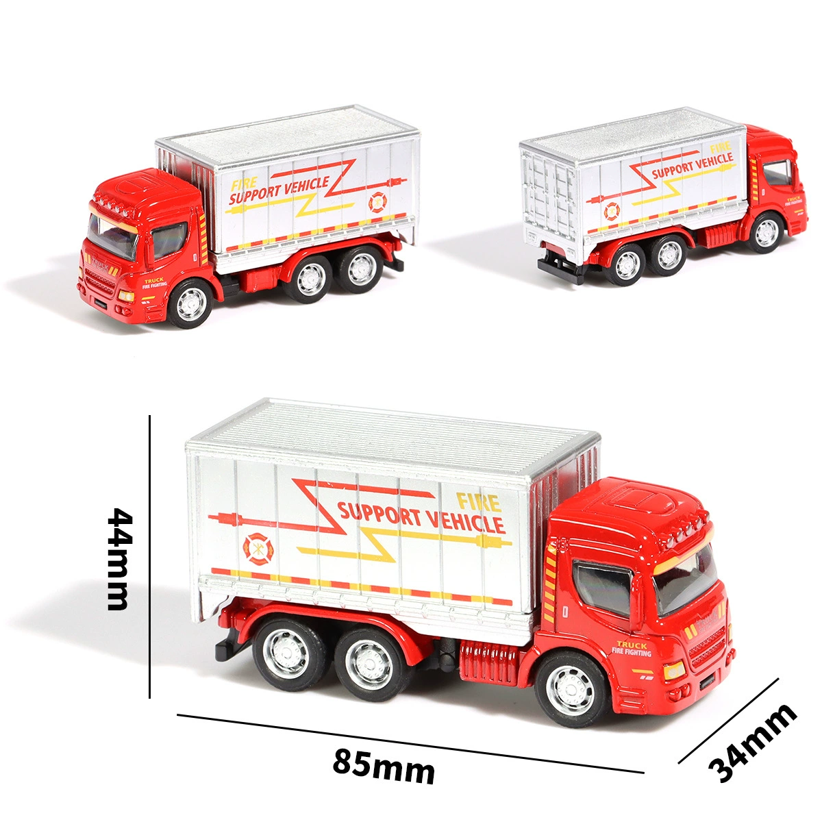 Toy car for boys, scale 1:64