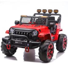 新款男女孩可遥控越野汽车 四驱婴儿童车 电动四轮吉普车可坐人