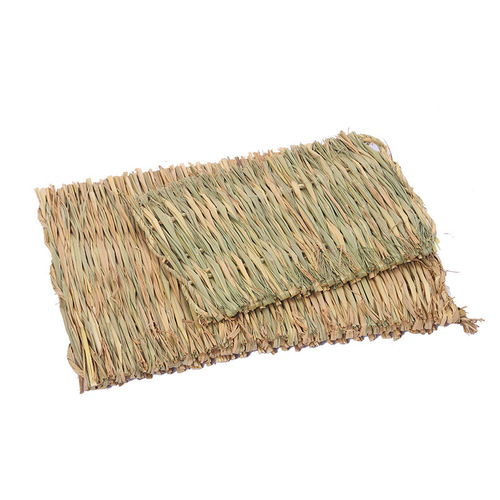 [Factory] Pet Supplies Grass Mat Weaving Grass Pet Mat Rabbit Guinea Pig Nest Grass Woven Nest Mat Wholesale