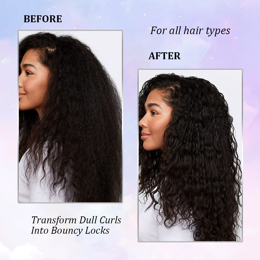 comercio exterior transfronterizo pelo suave spray perezoso cuidado del cabello flojo mejora el cuidado del cabello seco y peludo no es fácil de anudar peluca