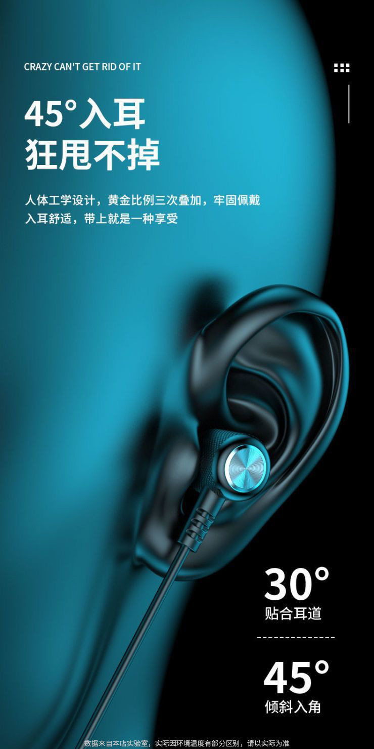 German Berlin Sound 2026 New Bluetooth Headphones for Running and Sports, Neckband In-Ear Style with Heavy Bass for Gaming
