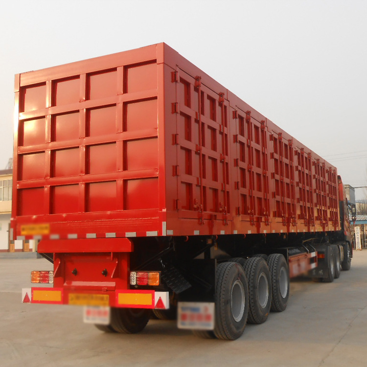13米14米厢式半挂车  粮食运输厢式半挂车价格  种类齐全