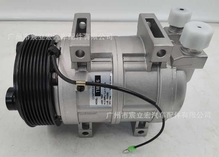TM16 PD: 123mm 8PK 12V Compresor de aire acondicionado automotriz-TM16 - 12V - 8PK - 123MM