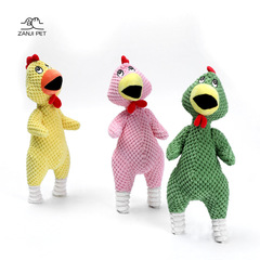Pet Supplies Large Dog Plush Sounding Toy Screaming Chicken Pet Entertainment Teeth Cleaning Supplies Cross-Border Wholesale