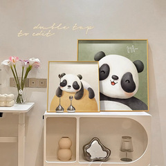 Bedroom Headboard Painting Warm Children's Room Master Bedroom Background Wall Hanging Cartoon Decorative Painting Simple Living Room Dining Room Mural