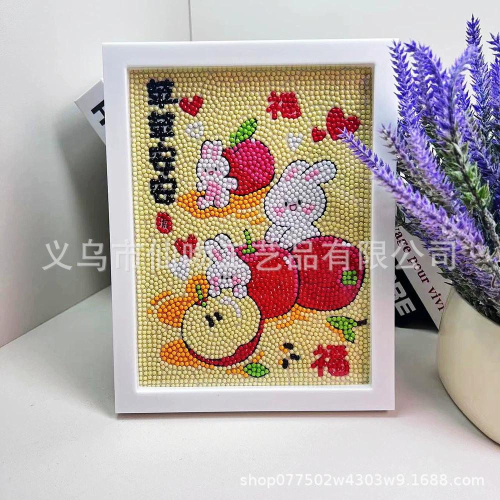 Набор для алмазной живописи Sanrio Kuromi, 17×22 см пластиковая рамка, набор для творчества DIY для детей