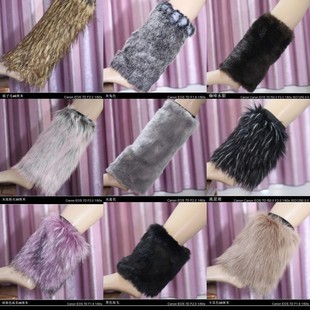 Wholesale Fur Fur Boots imitation fur short fur socks shoe cover leg cover long shoe cover
