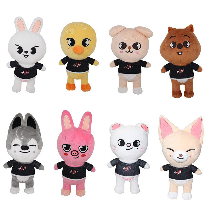 Cross border new street children skzoo plush toy Leeknow Hyunjin doll wholesale Cross border new street children skzoo plush toy Leeknow Hyunjin doll wholesale