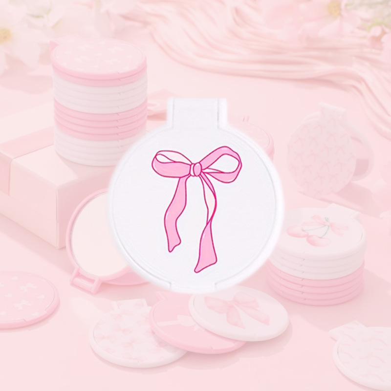 With bow, fuchsia