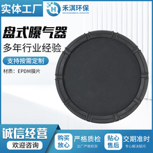 盘式曝气器微孔硅胶好氧池污水处理曝气器增氧装置膜片式曝气头