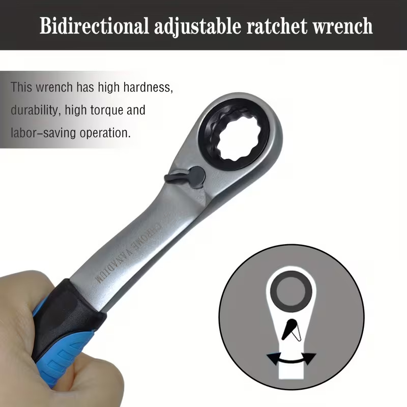 29-Piece Set of Through-Hole Ratchet Sockets, Toothed Through-Hole Sockets, 12-Point Perforated Sockets, Disassembly Tools, Multi-Functional Sockets