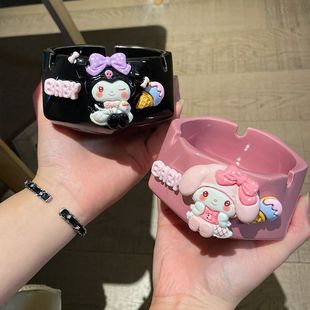 [over 5,000 Repeat Customers] Cartoon Ashtray Ceramic Sanrio Creative Home Stylish Living Room Bedroom Classy I