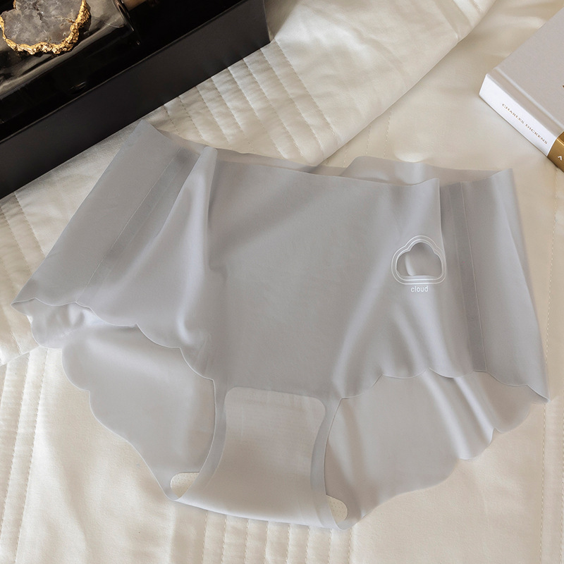 De las mujeres de seda Mora antibacteriano entrepierna sexy más tamaño delgada chica hielo triángulo shorts cabeza ropa interior sin costuras