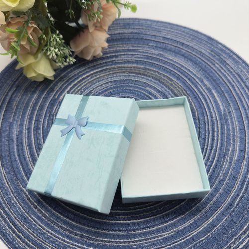 Bow necklace ring earrings bracelet packaging box exquisite gift box 7*9*3 jewelry box jewelry box wholesale