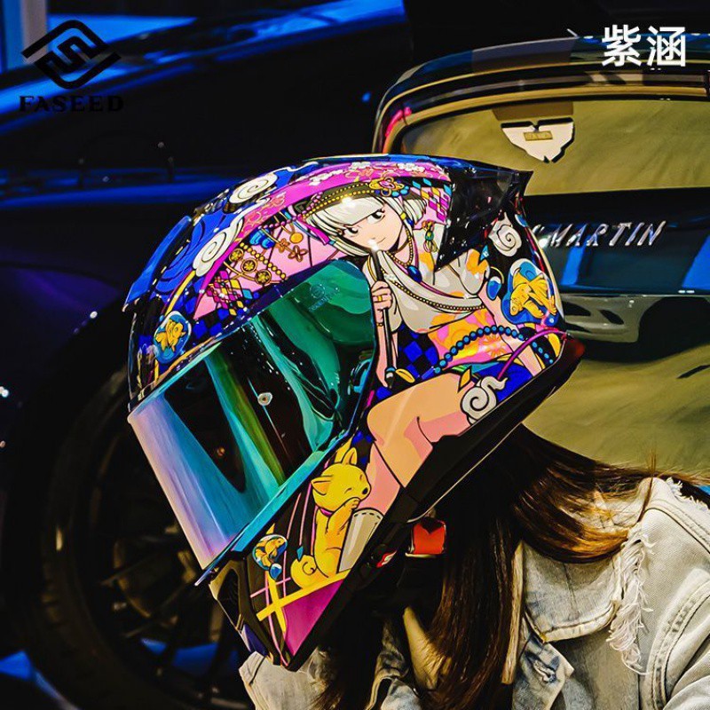 2D/Zihan(블루 도금 거울 + 수입 김서림 방지 스티커 포함)