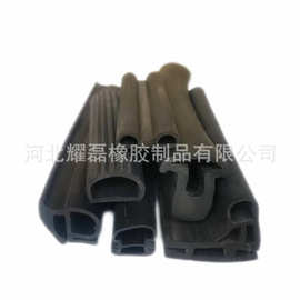 厂家定制三元乙丙胶条EPDM海绵发泡条隔音防撞条减震封条橡胶垫片