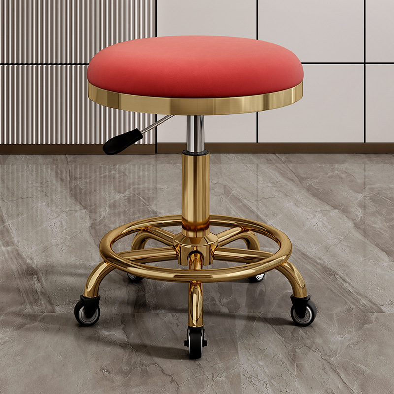 silla de dentista de estética elevadora polea de manicura silla giratoria silla de computadora silla de laboratorio maestro taburete