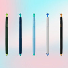 点石DS-0144深海舱架装按动中性笔 学生子弹头0.5mm按压笔批发