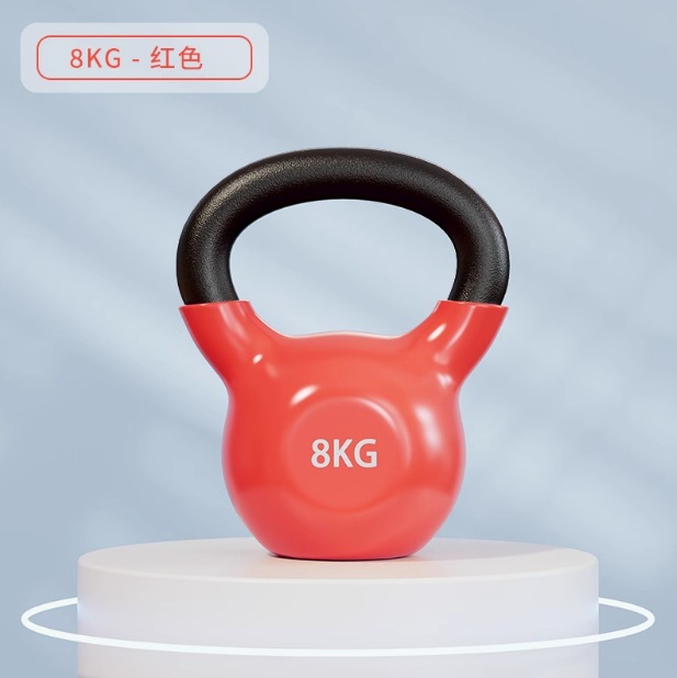 Pot de hierro fundido sólido profesional damas de acondicionamiento físico doméstico pequeño volumen de 6 kg de inmersión de plástico pot de moldeo de tipo duro