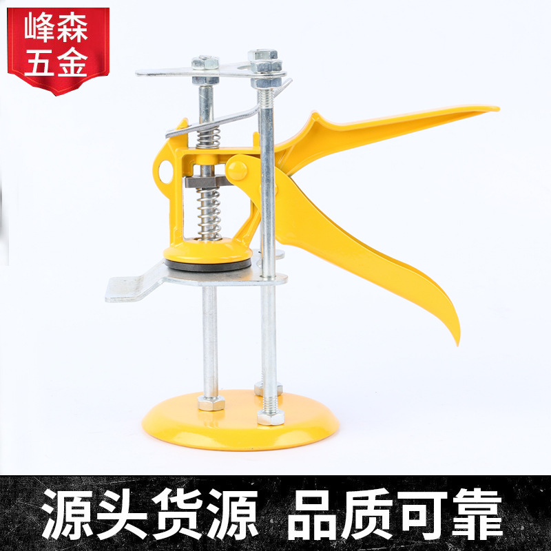 供应贴瓷砖高低调节抬高器 定位垫高器辅助工具推紧钳瓷砖找平器
