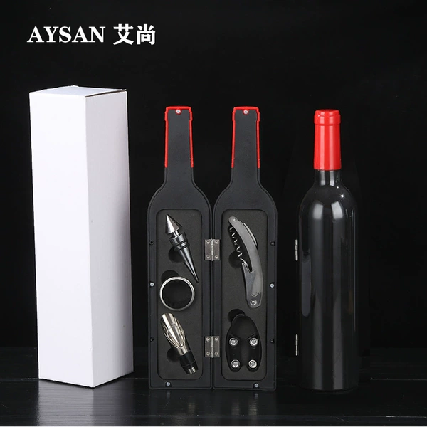 Glossy split red-head magnum five-piece set in white box
