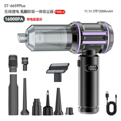 Tozsoranlar and blowing functions, small high-power - brushless-three-speed-black